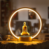 Magnetic Levitation Floating Buddha Home Light