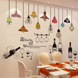 Nordic style wall stickers