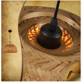 Hot Sale Bamboo Pendant Lamp E27 LED