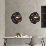 Japanese Wabi Sabi Dining Room Led Chandelier Nordic Indoor Decor Black Loft  Hanging Lighting Kitchen Island Cafe Pendant Lamp