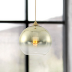 Nordic modern glass ball pendant light