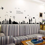 Nordic style wall stickers