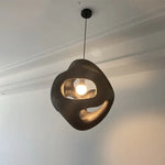 Japanese Wabi Sabi Dining Room Led Chandelier Nordic Indoor Decor Black Loft  Hanging Lighting Kitchen Island Cafe Pendant Lamp