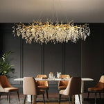 Luxury Dining Room Branch Pendant Lights Lustre